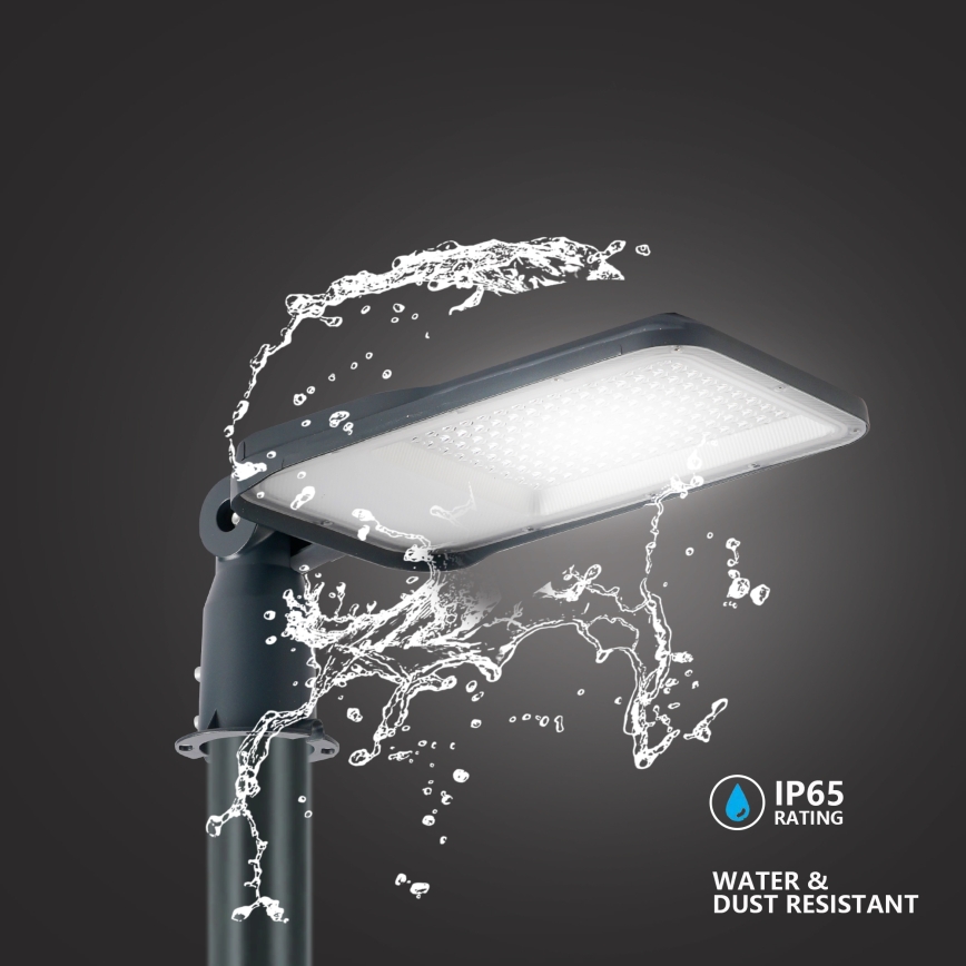 Brilagi - Lampă stradală LED de exterior cu stâlp și articulație de 4 m URBANLIGHT LED/100W/230V antracit IP65