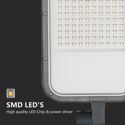 Brilagi - Lampă stradală LED de exterior cu stâlp și articulație de 4 m URBANLIGHT LED/100W/230V antracit IP65