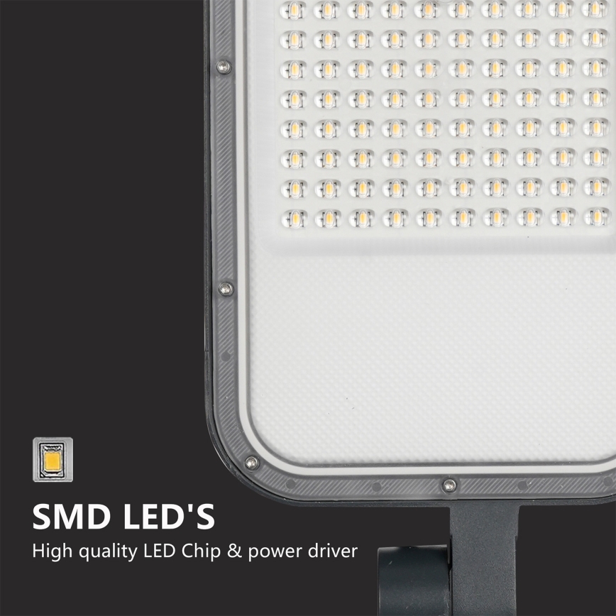 Brilagi - Lampă stradală LED de exterior cu stâlp și articulație de 4 m URBANLIGHT LED/100W/230V antracit IP65