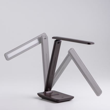 Brilagi - Lampă de birou LED cu intensitate reglabilă MODO LED/7W/230V 3000/4000/6500K maro
