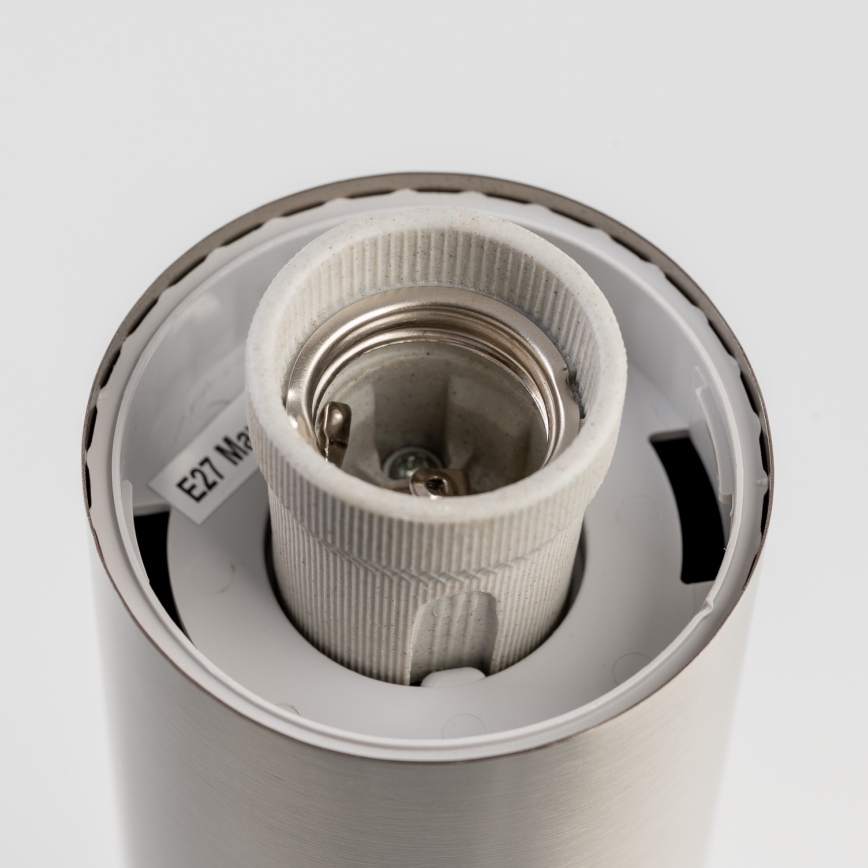 BRILAGI - Lampă LED de perete pentru exterior ELIA, reglabilă, 1xE27/6W/230V, 2700-6500K, IP44, crom mat