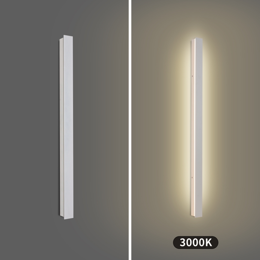 Brilagi - Aplică LED de exterior LINEAR, 22W, 230V, 3000K, IP65, 100 cm, albă, CRI 90