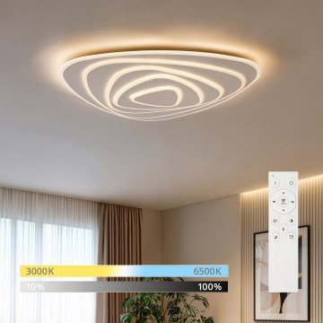BRILAGI - LED Lampă de tavan reglabilă MODERN MAXI LED/140W/230V 3000-6000K 74x75 cm + telecomandă