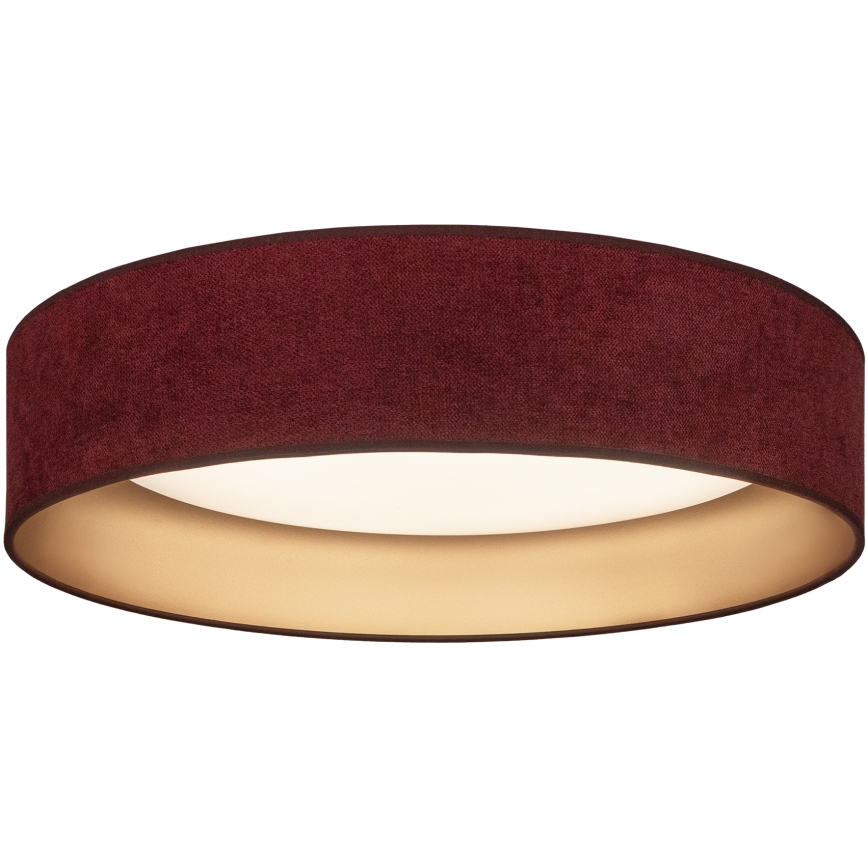 Brilagi - Lampă de tavan LED reglabilă VELVET SMARTIX LED/36W/230V 3000-6000K Ø 55 cm vișiniu/auriu Wi-Fi Tuya Beacon + telecomandă