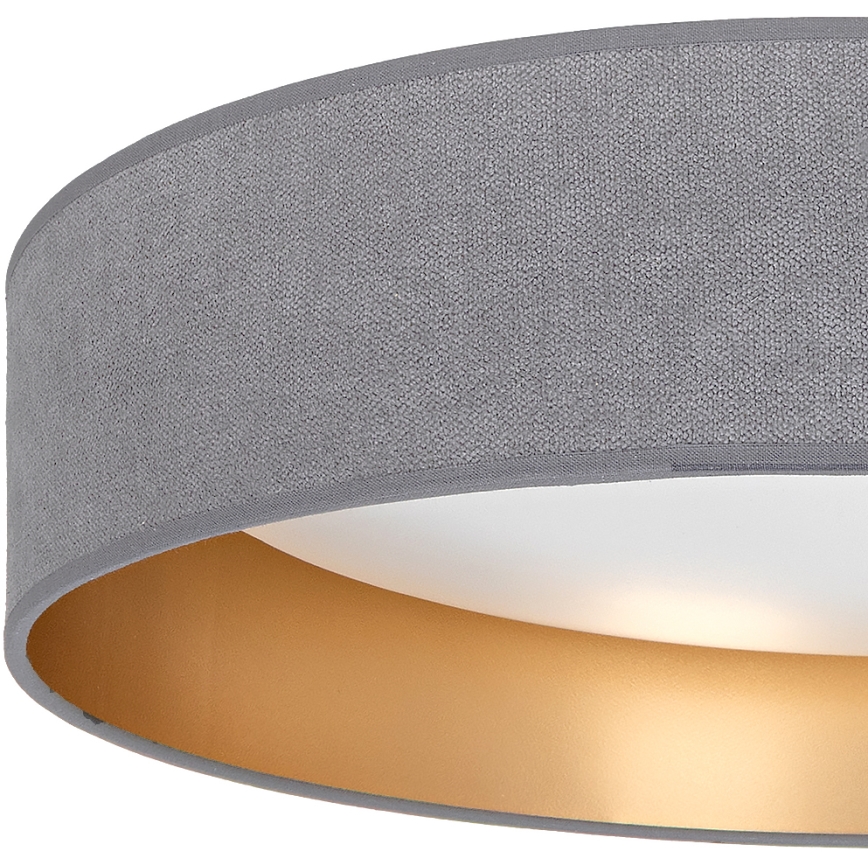 Brilagi - Plafonieră LED dimabilă VELVET SMARTIX LED/36W/230V 3000–6000K Ø 55 cm gri/auriu Wi‑Fi Tuya Beacon + telecomandă