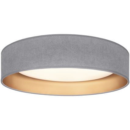 Brilagi - Plafonieră LED dimabilă VELVET SMART VARI LED/24W/230V 3000-6500K Ø 45 cm gri/auriu + cu telecomandă