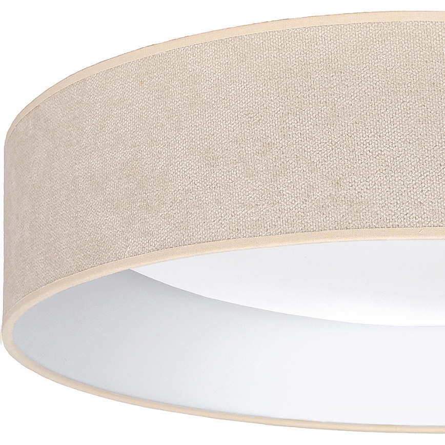 Brilagi - Plafonieră LED dimmabilă VELVET SMARTIX STARS LED/24W/230V 3000-6000K Ø 45 cm cremă Wi-Fi Tuya Beacon + telecomandă