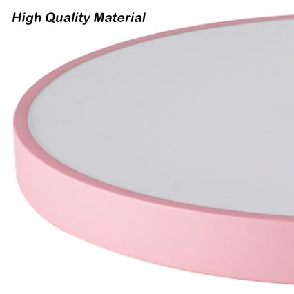 Brilagi - Corp de iluminat LED dimabil POOL SMART, 128W, 230V, Ø 100 cm, Wi‑Fi Tuya + telecomandă, roz