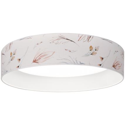 Brilagi - Plafonieră LED dimabilă VELVET SMARTIX LED/36W/230V 3000-6000K diam. 55 cm alb/flori Wi-Fi Tuya Beacon + telecomandă