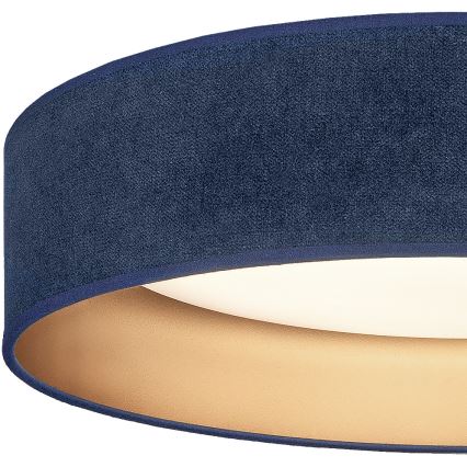 Brilagi - plafonieră LED dimabilă VELVET SMART VARI LED/24W/230V 3000-6500K Ø 45 cm albastru/auriu + telecomandă