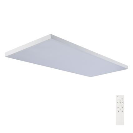 Brilagi - Plafonieră LED reglabilă pentru baie FRAME SMART LED/96W/230V 120x60 cm 3000-6000K IP44 albă + telecomandă