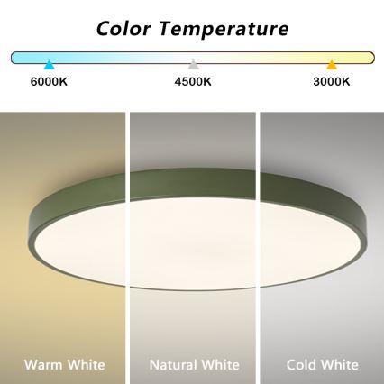 Brilagi - Corp de iluminat LED reglabil POOL SMART/128W/230V Ø 100 cm 3000-6000K Wi-Fi Tuya + telecomandă verde
