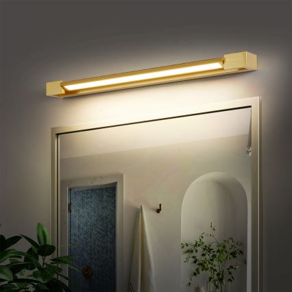 Brilagi - Lumină LED pentru oglindă de baie AQUA LINE LED/18W/230V 60 cm IP44 aurie CRI 90