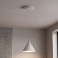 BRILAGI - LED Lampă suspendată pe cablu CONE SINGLE 1xGX53/15W/230V albă
