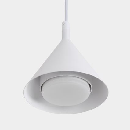 BRILAGI - LED Lampă suspendată pe cablu CONE SINGLE 1xGX53/15W/230V albă