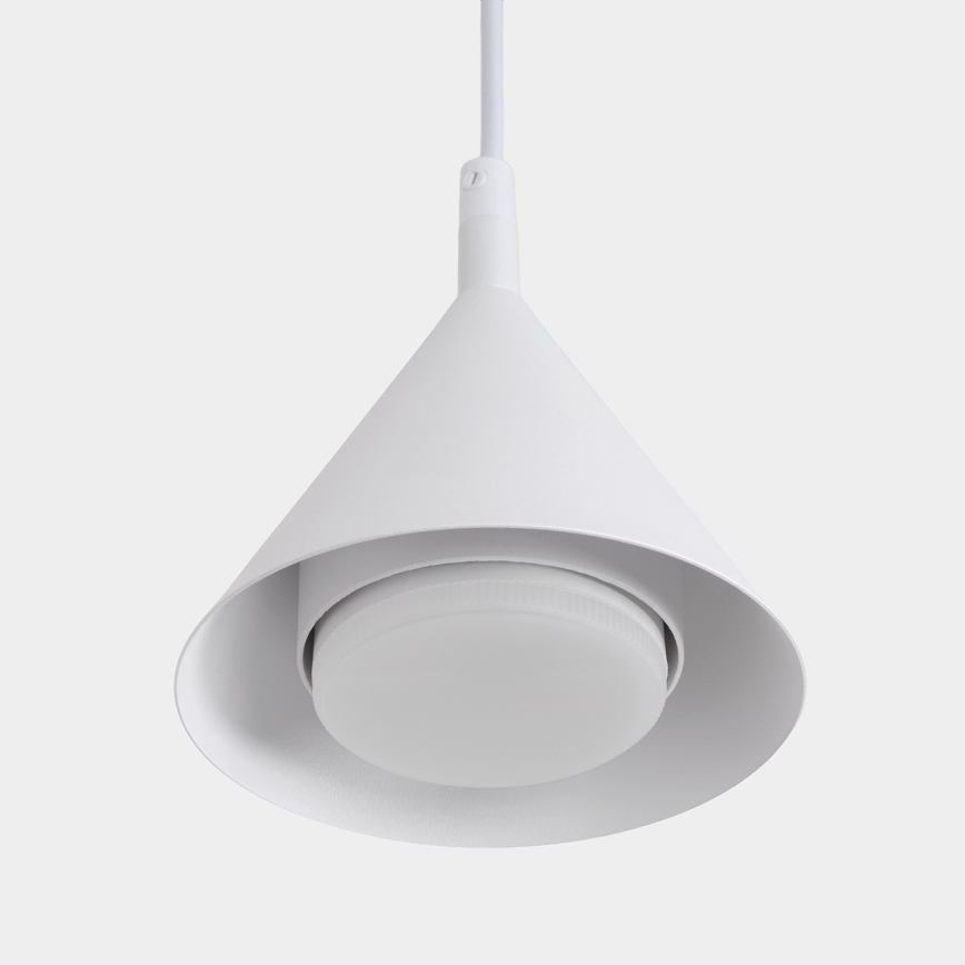 BRILAGI - LED Lampă suspendată pe cablu CONE SINGLE 1xGX53/15W/230V albă