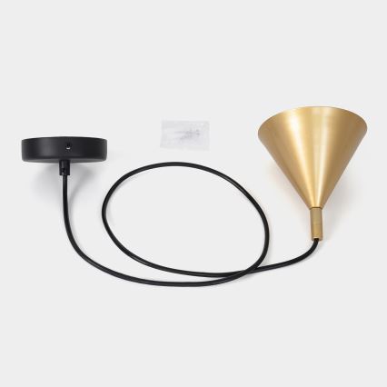 BRILAGI - LED Lampă suspendată pe cablu CONE SINGLE 1xGX53/15W/230V aurie