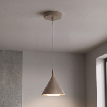 BRILAGI - LED Lampă suspendată pe cablu CONE SINGLE 1xGX53/15W/230V bej