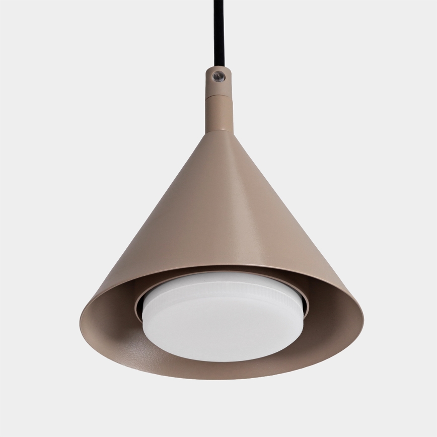 BRILAGI - LED Lampă suspendată pe cablu CONE SINGLE 1xGX53/15W/230V bej