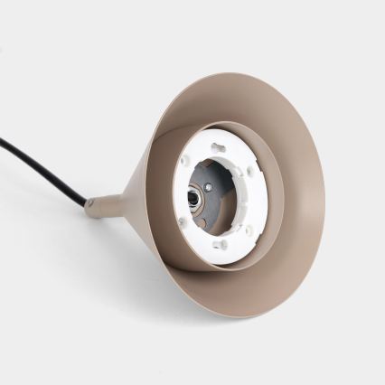 BRILAGI - LED Lampă suspendată pe cablu CONE SINGLE 1xGX53/15W/230V bej