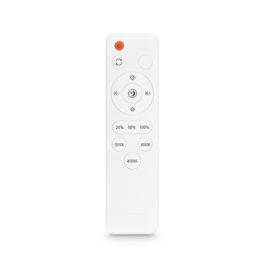 Brilagi - Plafonier LED dimabil LUCIA LED/60W/230V 3000-6500K Ø 59 cm roșu + telecomandă