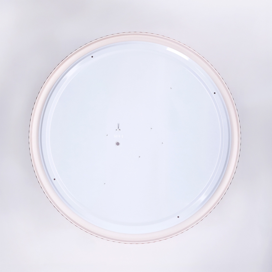 Brilagi - Plafonier LED dimabil LUCIA LED/60W/230V 3000-6500K Ø 59 cm roșu + telecomandă