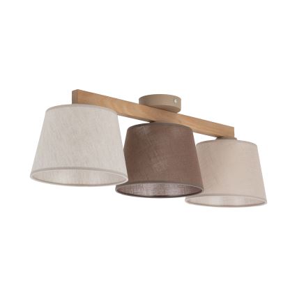 BRILAGI - LED Lustra aplicată LATTE 3xE27/15W/230V pin/mix