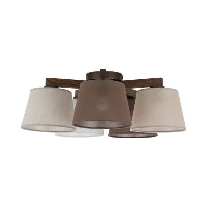 BRILAGI - LED Lustră aplicată LATTE 5xE27/15W/230V pin/mix