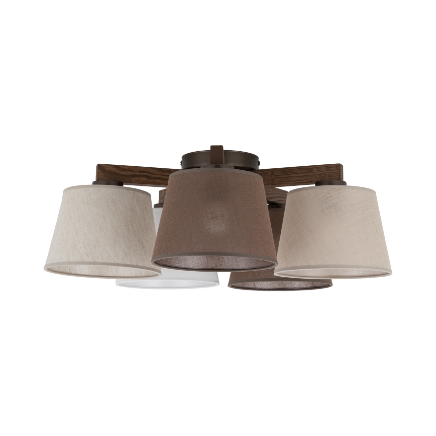 BRILAGI - LED Lustră aplicată LATTE 5xE27/15W/230V pin/mix