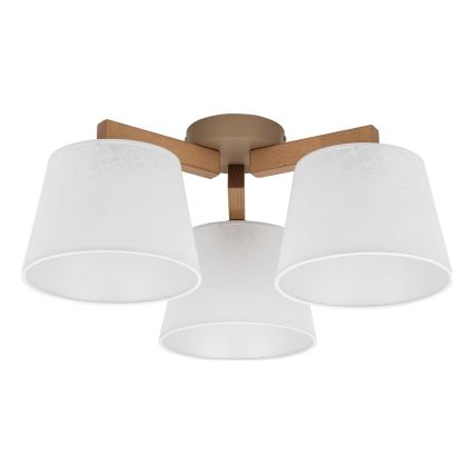BRILAGI - LED lustră aplicată LATTE SABIA 3xE27/15W/230V pin/alb