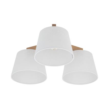 BRILAGI - LED lustră aplicată LATTE SABIA 3xE27/15W/230V pin/alb