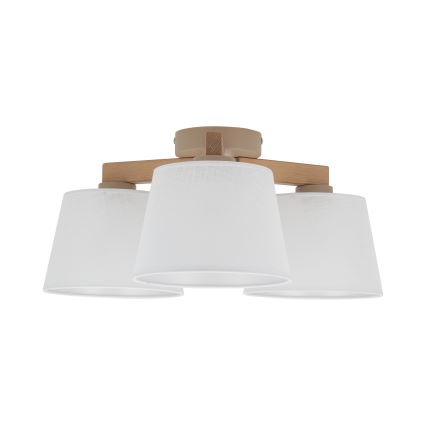 BRILAGI - LED lustră aplicată LATTE SABIA 3xE27/15W/230V pin/alb