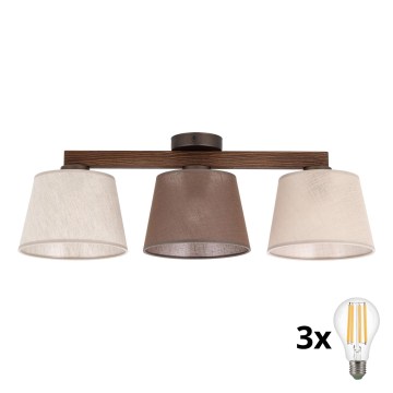 BRILAGI - LED Lustră aplicată LATTE SABIA 3xE27/15W/230V pin/mix