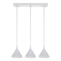 BRILAGI - LED Lustră pe cablu CONE TRIPLE 3xGX53/15W/230V albă