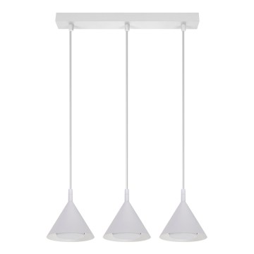 BRILAGI - LED Lustră pe cablu CONE TRIPLE 3xGX53/15W/230V albă