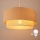 Brilagi-LED Lustră suspendată pe cablu BOHO BOBO 1xE27/60W/230V Ø 40 cm, cu buline bej/crem