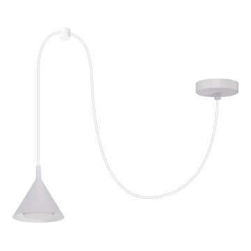 BRILAGI - LED Lustră suspendată pe cablu CONE SINGLE SPIDER 1xGX53/15W/230V albă