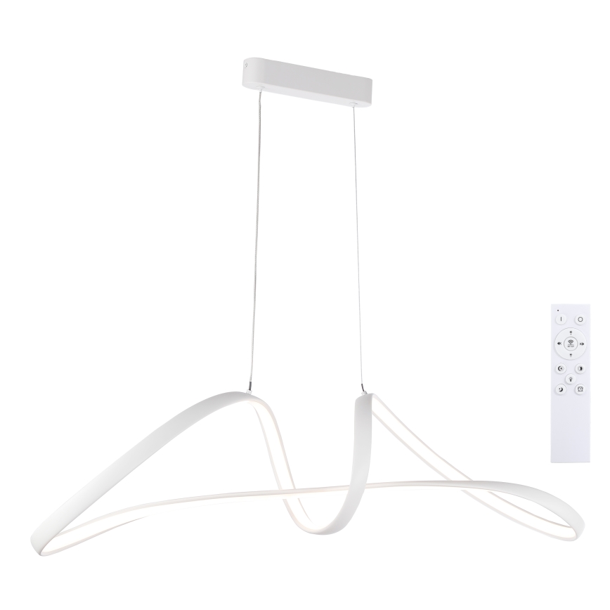 Brilagi - Lustru LED dimabil pe cablu TWISTER LED/60W/230V 3000-6000K alb + telecomandă