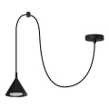 BRILAGI - LED Lustru pe cablu CONE SINGLE SPIDER 1xGX53/15W/230V negru