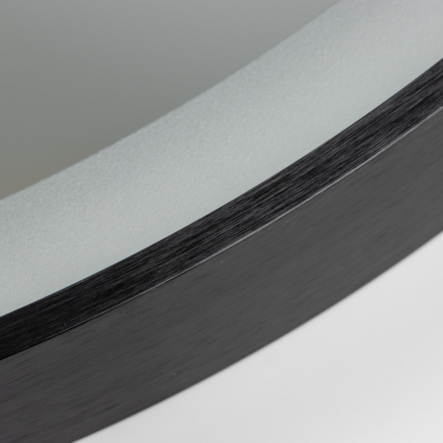 Brilagi - Oglindă LED de baie CANZO, LED/25W/230V, 50x80 cm, neagră, IP44, CRI 90, reglabilă + CCT