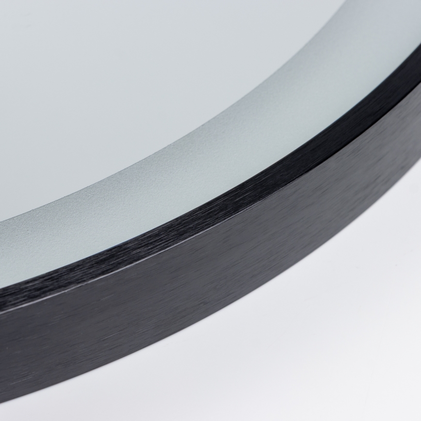 Brilagi - Oglindă LED de baie CANZO, LED/25W/230V, 50x80 cm, neagră, IP44, CRI 90, reglabilă + CCT