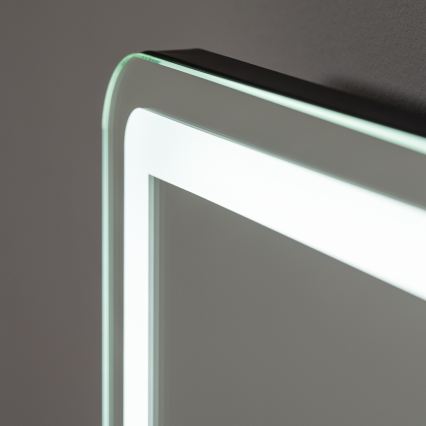 BRILAGI - Oglindă de machiaj LED reglabilă CALIFORNIA LED/22W/230V 3000/4000/6500K 58x43 cm neagră