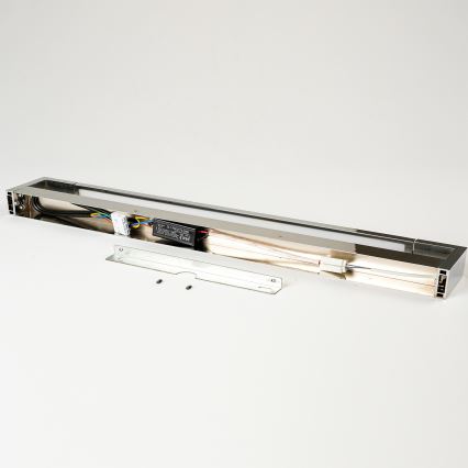 Brilagi - Iluminare LED pentru oglindă de baie AQUA LINE LED/24W/230V 90 cm IP44 crom lucios CRI 90