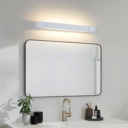 Brilagi - Iluminare LED pentru oglindă de baie AQUA LINE LED/12W/230V 45 cm IP44 crom mat CRI 90