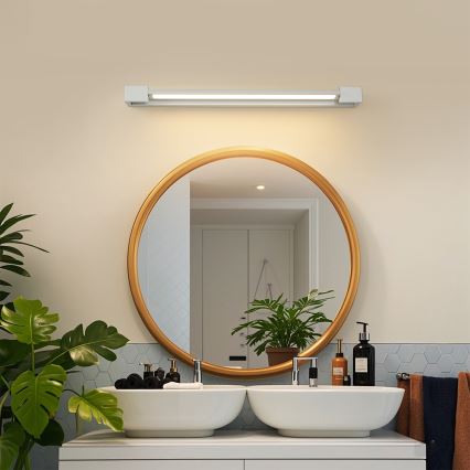 Brilagi - Iluminare LED pentru oglindă de baie AQUA LINE LED/18W/230V 60 cm IP44 crom mat CRI 90