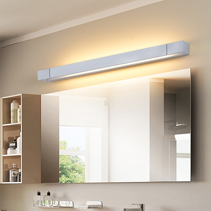 Brilagi - Iluminare LED pentru oglindă de baie AQUA LINE LED/18W/230V 60 cm IP44 crom mat CRI 90