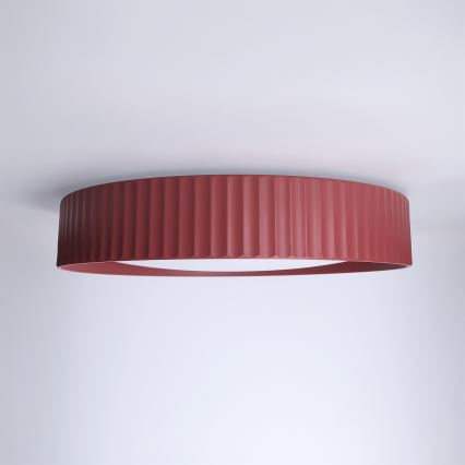 Brilagi - Plafonieră LED dimabilă LUCIA LED/48W/230V 3000-6500K Ø 41 cm roșie + telecomandă