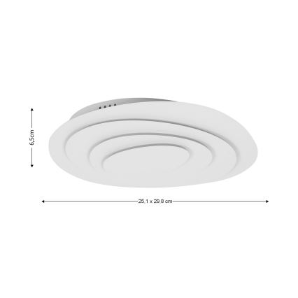 Brilagi - Plafonieră LED MODERN MINI LED/28W/230V 3000/4500/6000K 29,8x25,1 cm