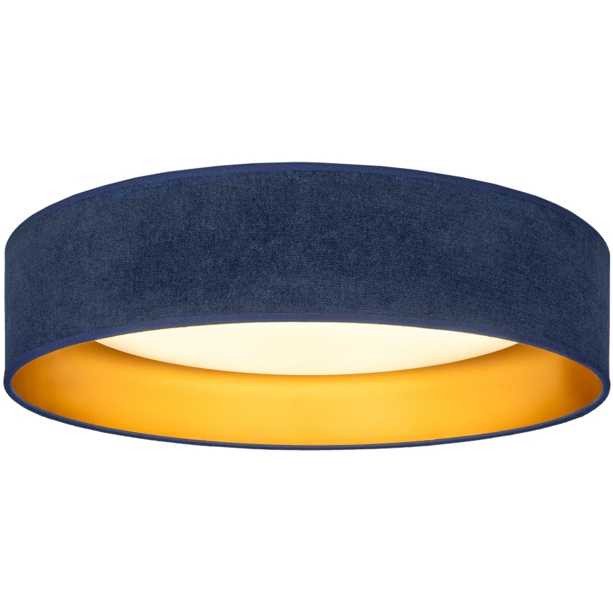 Brilagi - Plafonieră LED VELVET SIMPLE LED/36W/230V 3000K Ø 55 cm albastru/auriu