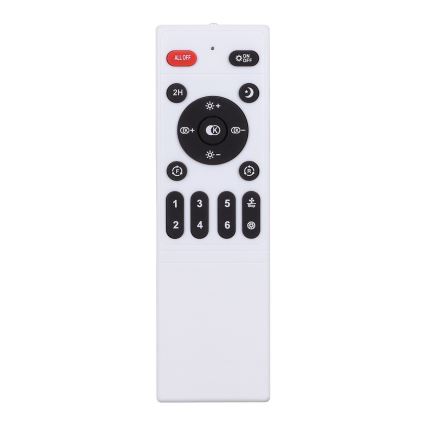 Brilagi - Plafonieră LED dimabilă cu ventilator, LED 30W, 230V, 3000–6500K, Ø 50 cm, albă + telecomandă